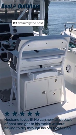 5.1K views · 12 reactions | Did someone say they needed more tackle storage?! Our freestanding leaning post tackle box is our most popular tackle box. It fits a wide variety of leaning posts and gives you everything you need to stay organized: https://bit.ly/3JB0CZ4 #boating #boatinglife⚓️ #fishing #fishinglife #tacklebox #boatoutfitters #kingstarboard #storage #storagesolutions #boatstorage #centetconsoleboats #tacomarine #marineindustry #boatproducts #boats | Boat Outfitters | Facebook