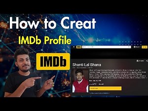 How To Create Imdb Actor Profile/ How To Create Imdb Pro Account/ Easy Method By Shanti Lal Bhana