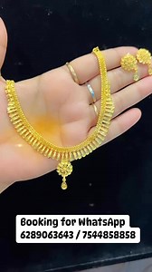 3.6K views · 31 reactions | Jewellery is gold polished if you want to buy off then contact this Nob’s 6289063643 #ziyacreations #viralpost2024シ #jwellery #GoldSet #shopping #ziyacreation #goldjhumkaearrings #newdesign2024 | Ziya gold sea | Facebook