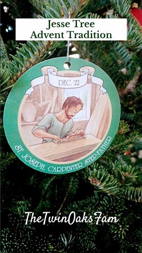 Jesse Tree Advent Tradition. Day 22. December 22, 2025. #joseph #bibleverse #godisgood
