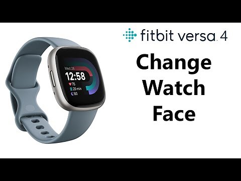 How To Change Clock Face On Fitbit Versa 4