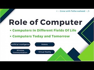 The Role of Computers: Today, Tomorrow, and Emerging Technologies