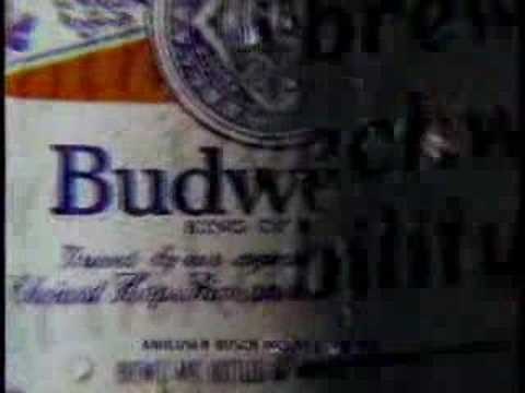 Budweiser commercial: King of Beers (1986)