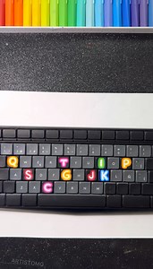 Keyboard Design with Playful Letters