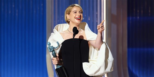 Why Jessie Buckley Singled Out Emily Watson in Her Actor Awards Acceptance Speech