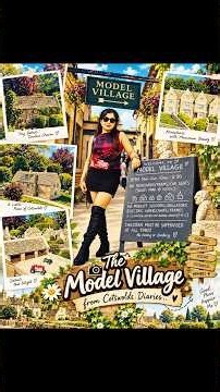 Exploring England's Miniature Village 🏘️✨#Cotswolds #ModelVillage#CotswoldsDiaries #UKTravel#England