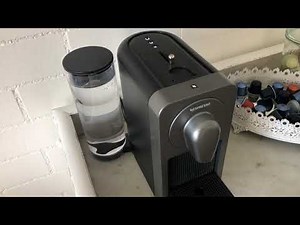 Krups Nespresso Coffee Machine. Review and how to work it. Operation
