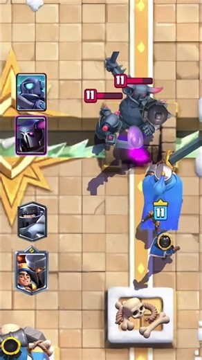 PEKKA + Mini PEKKA vs Mega Knight + Little Prince! 🔥⚔️ Who Wins? #clashroyale #ugameplaymobile