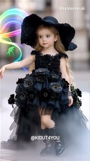 “3D Baby Girl Fog Dance | Magical Change Effect ✨🌫️🩷”