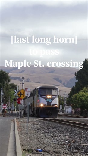 Amtrak Capitol Corridor 723 departing Fremont Centerville Station | Fremont California 2026-07-26