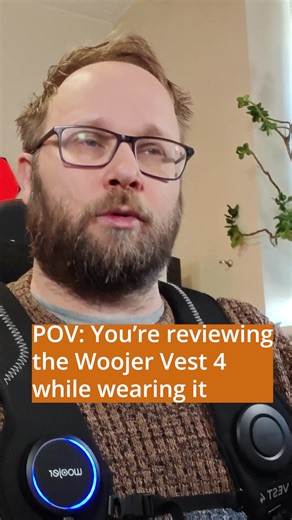 This may have been a mistake. #review #grunt #woojer #gamingvest #gaming Stay tuned for the first episode of Creative Bloq's Big Teq Review Show, coming soon...