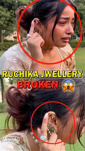 Triggered Insaan Wife Ruchika Rathore Jwellery Got Broken 😱 #shorts #triggeredinsaan