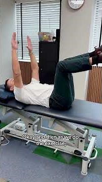 How to do the Deadbug Exercise correctly #osteopathy #physiotherapy #chiropractic #exercise