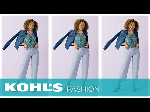 #OOTD: Need-to-know denim trends | Kohl’s