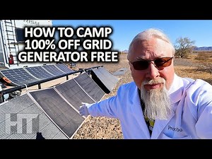 How To Run EVERYTHING Dry Camping Off The Grid! What I Use Boondocking