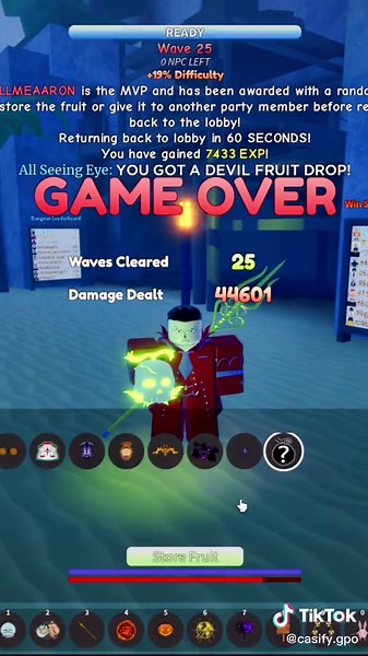 10/50 | Doing 50 dungeons with All Seeing Eye pt.2 👀#gpo #grandpieceonline #grandpiece #roblox #foryou #gaming #trending #viral #fyp #yomi #phoeyu #onepiece #op