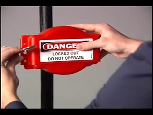 Adjustable gate valve lockout