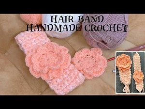 Easy Crochet Hair Band Tutorial | Beginner Friendly