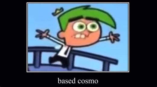 Memes on Current Events on Instagram: "Cosmo is the goofy, light-hearted male fairy from The Fairly OddParents who serves as one of Timmy Turner’s magical godparents, alongside his wife, Wanda. Known for his signature green hair, pink crown, and childlike personality, Cosmo is lovable but famously dim-witted, often causing chaos with his misunderstandings of Timmy’s wishes. Despite his lack of common sense, Cosmo has a genuinely kind heart and deeply cares for his family, especially Wanda and th