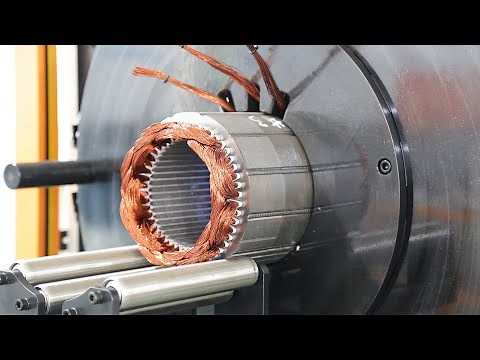 Electrical Car Motor Stator Coil Wire Final Forming And Shaping Machine