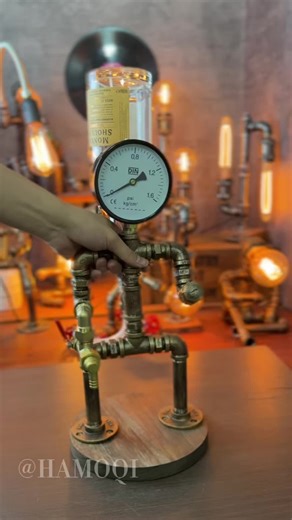 Unique Handmade Steampunk Home Decor for Your Bar