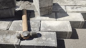 Paving Brick Installation Process On Yard Stock Footage Video (100% Royalty-free) 3394435299 | Shutterstock