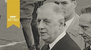 WDR Retro ∙ Hier und heute: Staatspräsident de Gaulle kommt nach Deutschland