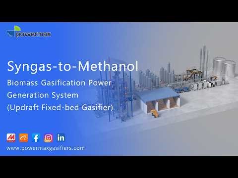 Methanol production from biomass gasification