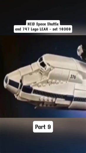 We NEW Space Shuttle and 747 Lego LEAK - set 10360#LegoStopMotion #BrickAnimation #CreativeBuilding #part9