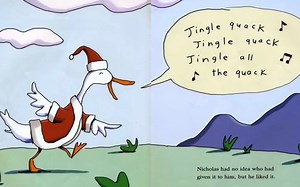 儿童绘本故事：圣诞鸭 - Santa Duck