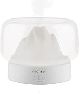 AROMEO Mountain Ultrasonic Mist Aroma Diffuser with 7 Color Light, 400ml Essential Oil Diffuser for Large Room, Premium Essential Oil Diffuser with Light