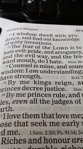 Proverbs 8:13 | Rudy Valdez