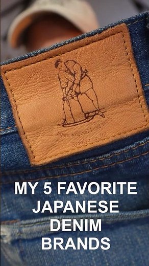 TOP 5 Japanese Denim #japanesedenim #denim