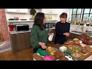 LocknLock Set of 4 3-Cup Glass Rectangles w/ Locking Lids on QVC