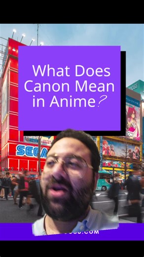 Understanding Canon in Anime and Manga
