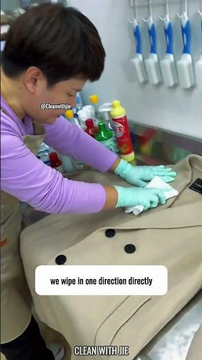 🧥✨ How to Clean a Wool Coat! After a season of wear,