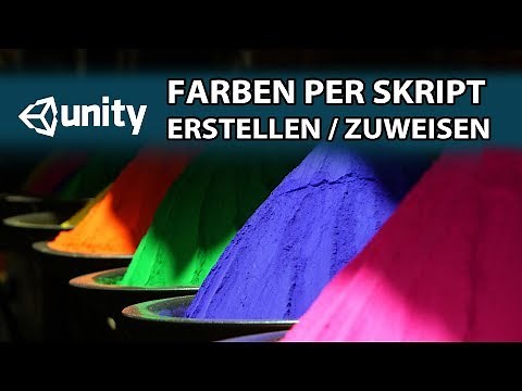Unity Color - Farben per Skript erstellen, ändern und verstehen