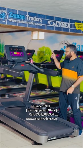 Life Fitness C Console Treadmill (USA Imported) #bodybuilding #weighttraining #gym #lifefitness #cybex #fitnesstrainer #gymowner | Zaman Traders - Gym Equipment Store