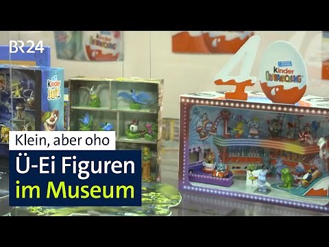 Kinder Surprise Egg figure exhibition opens in Schwabach City Museum | BR24