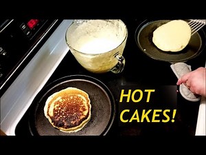 Lodge Round Griddle Hotcakes - Cast Iron On A Glass Cooktop