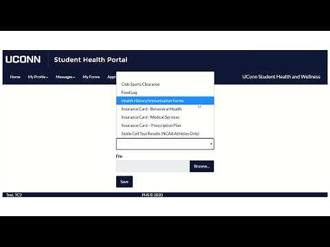 Health History Forms Instructions