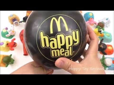 2016 McDONALD'S THE ANGRY BIRDS MOVIE HAPPY MEAL TOYS AIR BALLOONS SET COLLECTION REVIEW UK