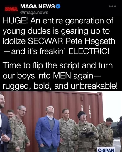 260K views · 22K reactions | Pete Hegseth is leading the next generation of warriors! | God Bless America | Facebook