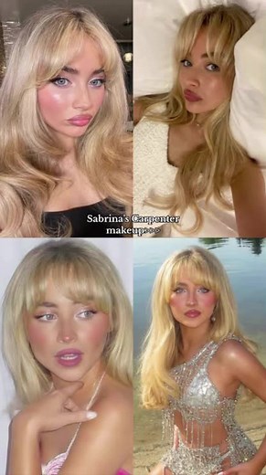 Sabrina carpenter make up look✨🕊️🤍🫶🏻 #sabrinacarpentermakeuptutorial #getreadywithme #makeuptutorial #foryoupage #fypシ゚viral