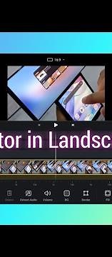 How to use Video Editors in Landscape Mode | VN and CapCut Apps | Easy Trick | Quick Info
