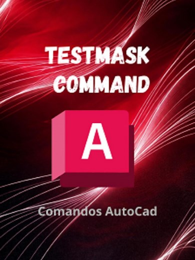 Esconder Linhas Atrás do Texto no AutoCAD