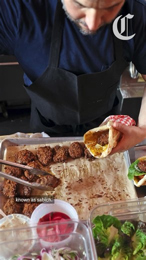 Chronicle Food & Wine on Instagram: "S.F. @loquatbakery is throwing incredible sandwich parties with made-to-order bread | Before opening Loquat in 2022, Tal Mor bought a tandoor oven. He wanted a taboon, the traditional clay oven used for making laffa, but he couldn’t find one, so he settled for a tandoor. The oven hibernated as Loquat, which is inspired by Jewish foodways, settled into its groove of salted chocolate babka, flaky bourekas and cardamom-scented coffee tarts. Finally, on a Saturda