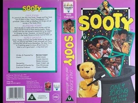 Sooty - Only Joking and other stories (1992, UK VHS)
