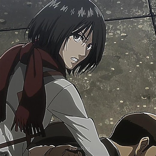 Mikasa Saved Armin & Jean From Kidnappers | Attack on Titan | MONTAGEM FUEGO - (Slowed)