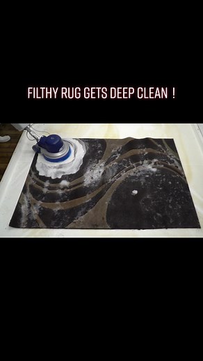 Filthy rug clean #carpetcleaning #rugwashing #relaxing #satisfying #asmr #fyp